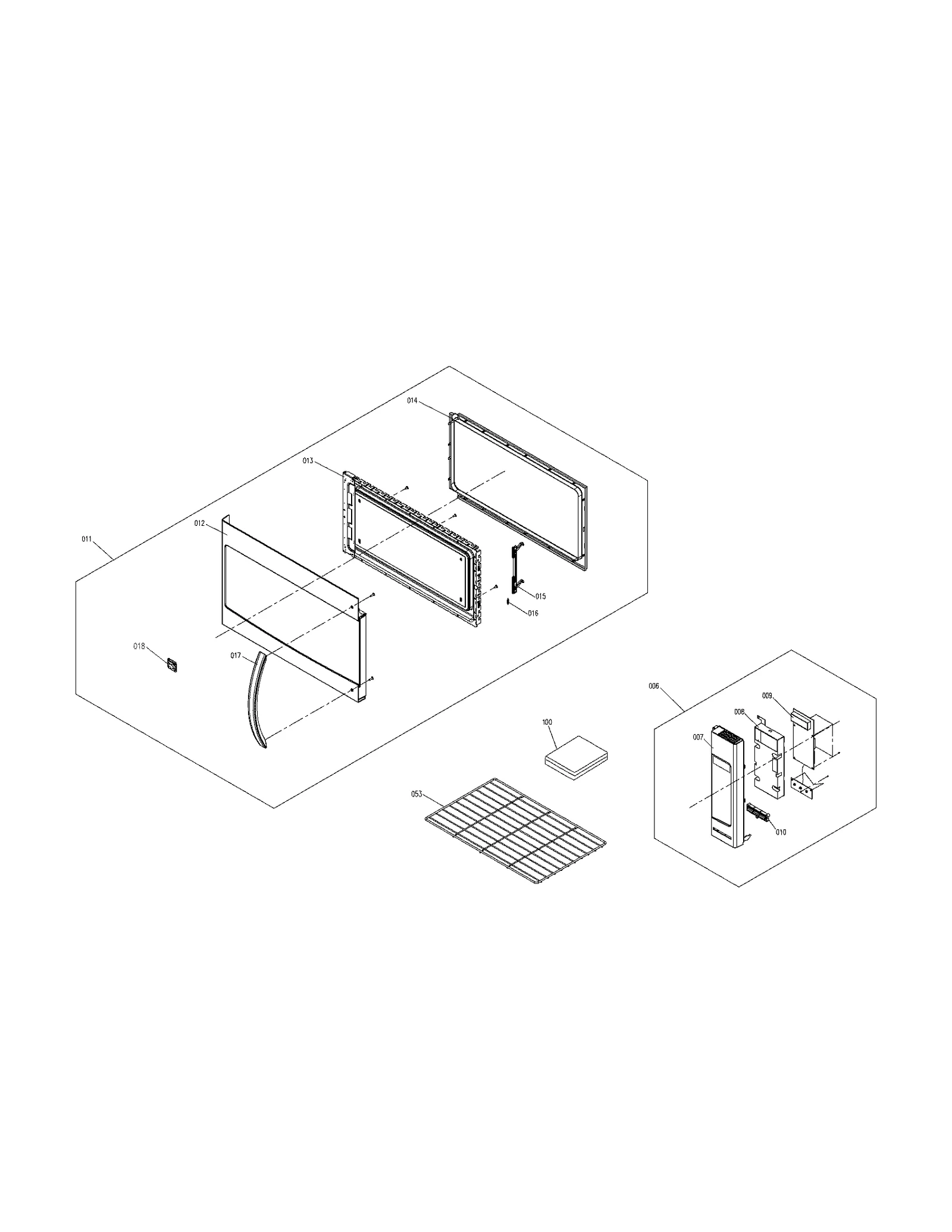 CONTROL PANEL,DOOR,MISCELLANEOUS