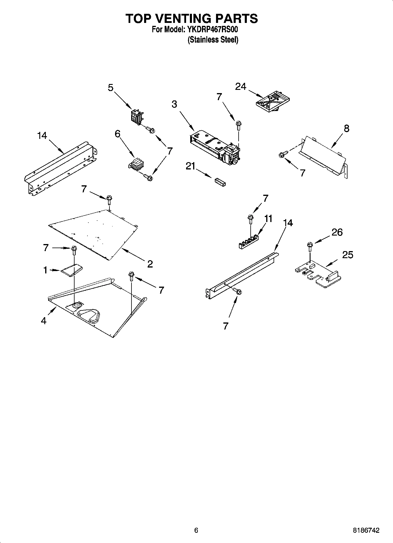 05 - TOP VENTING PARTS