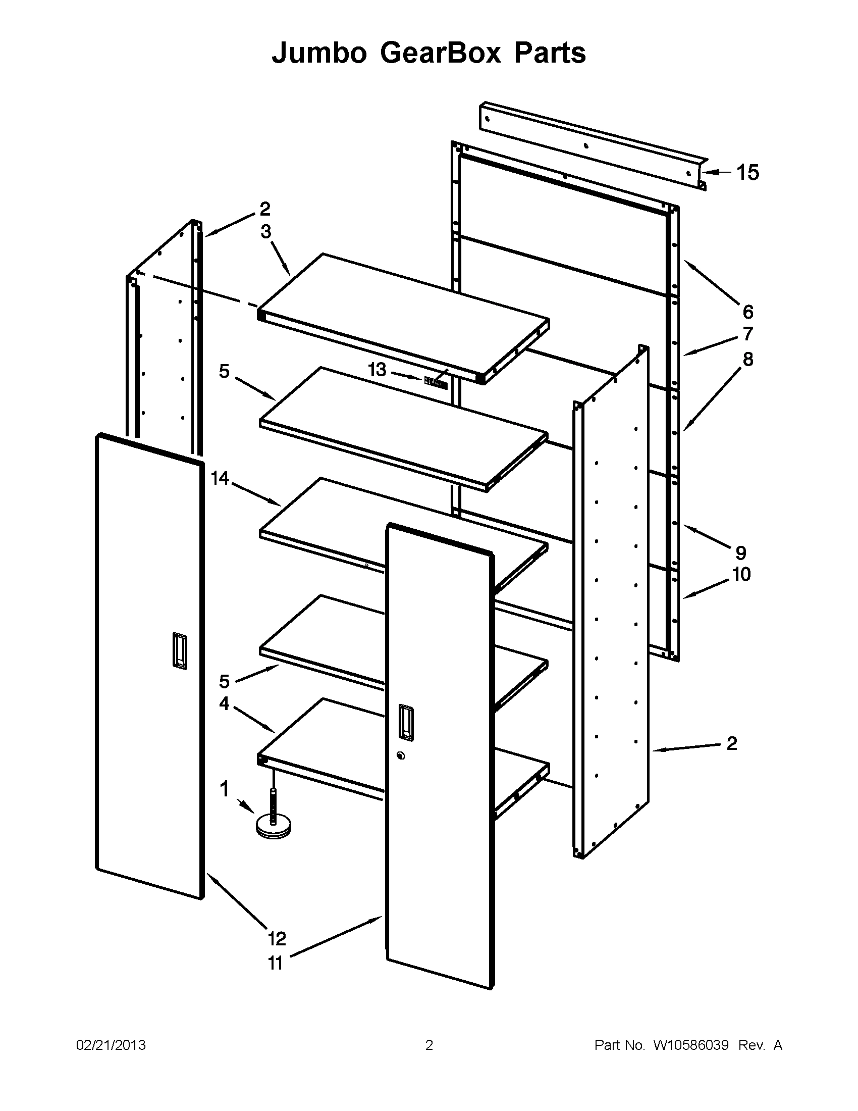 01 - Jumbo GearBox Parts