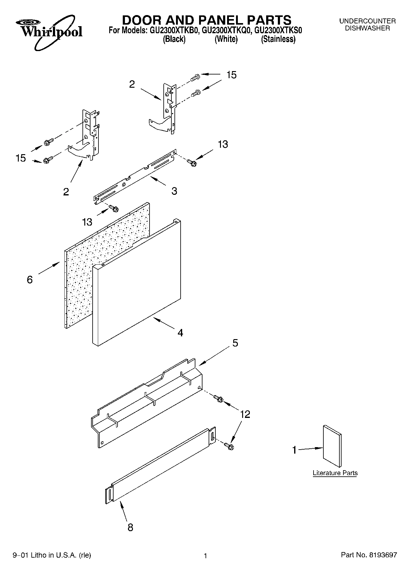 01 - DOOR AND PANEL, LITERATURE