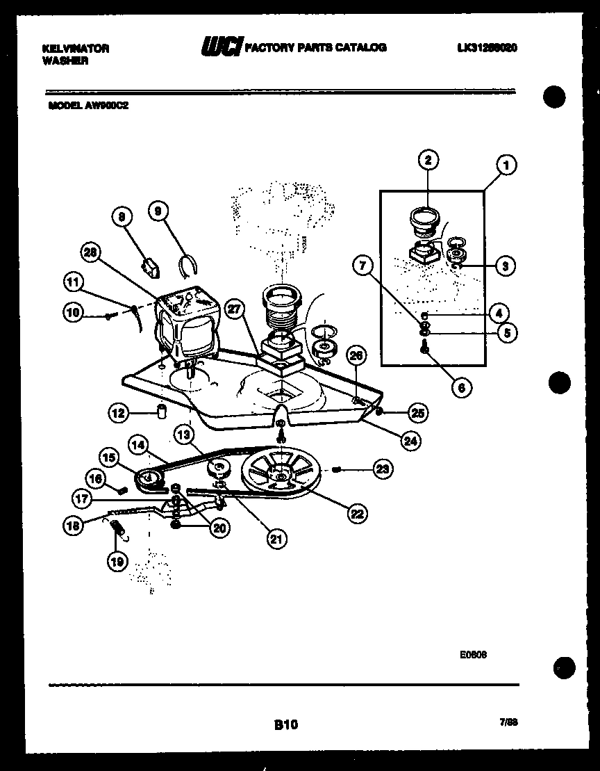 06 - MOTOR AND IDLER ARM CLUTCH