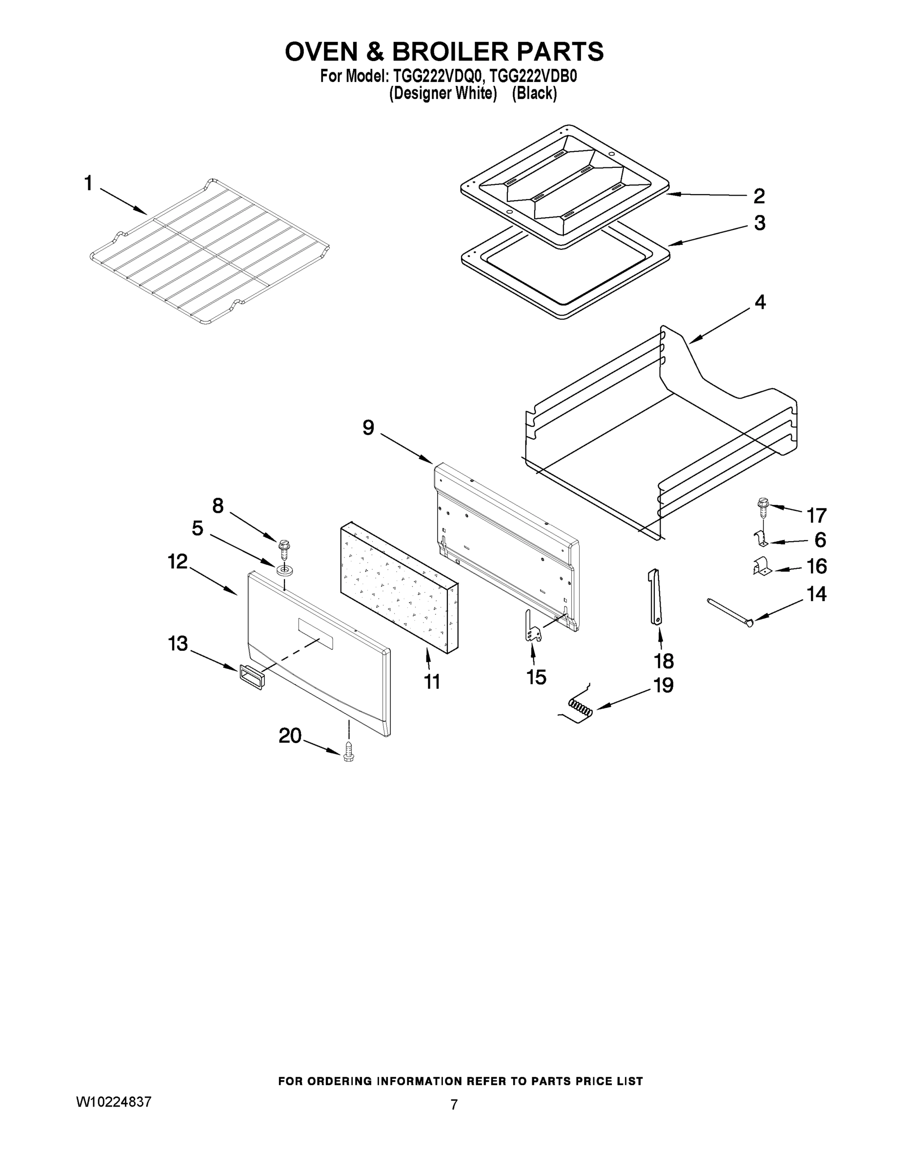 05 - OVEN & BROILER PARTS