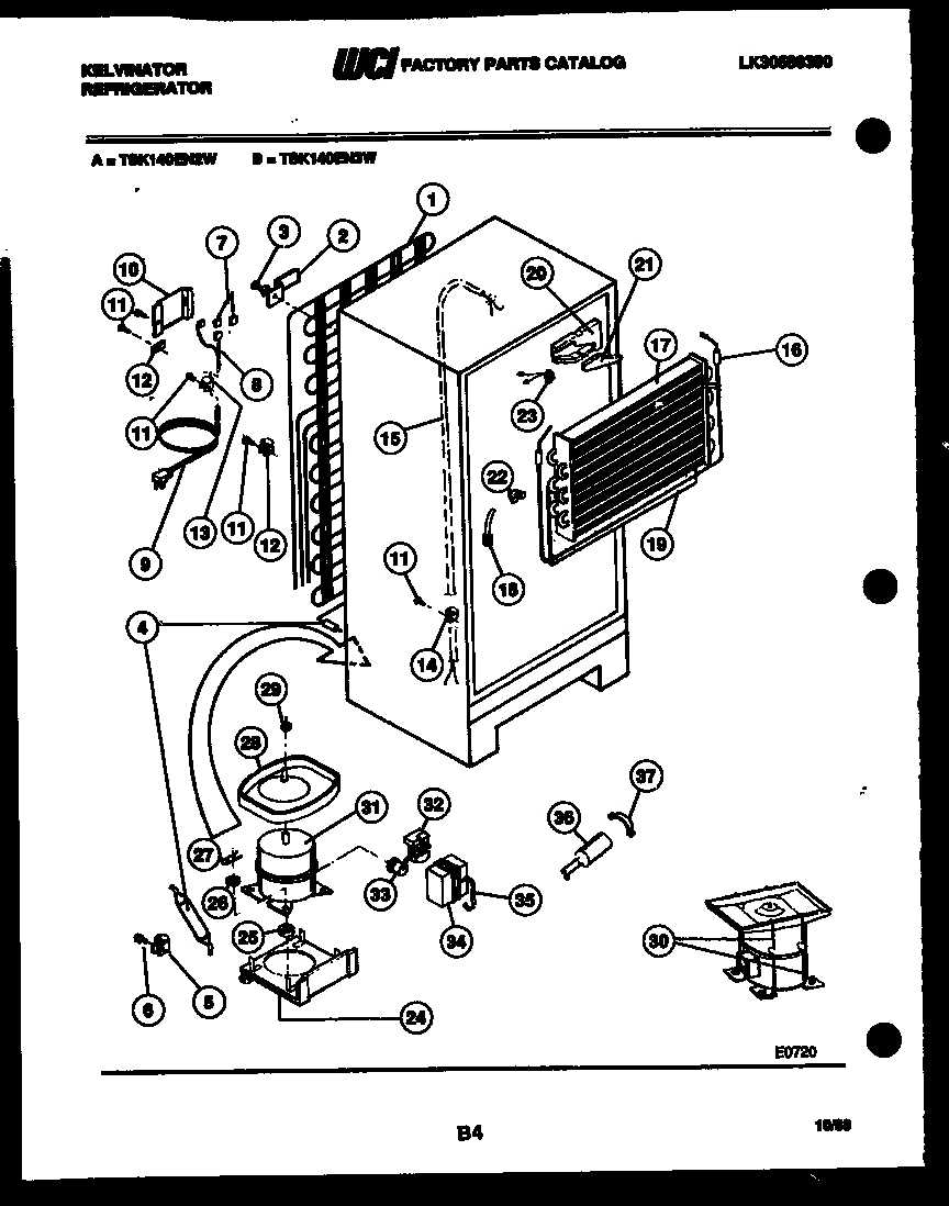 05 - SYSTEM AND AUTOMATIC DEFROST PARTS