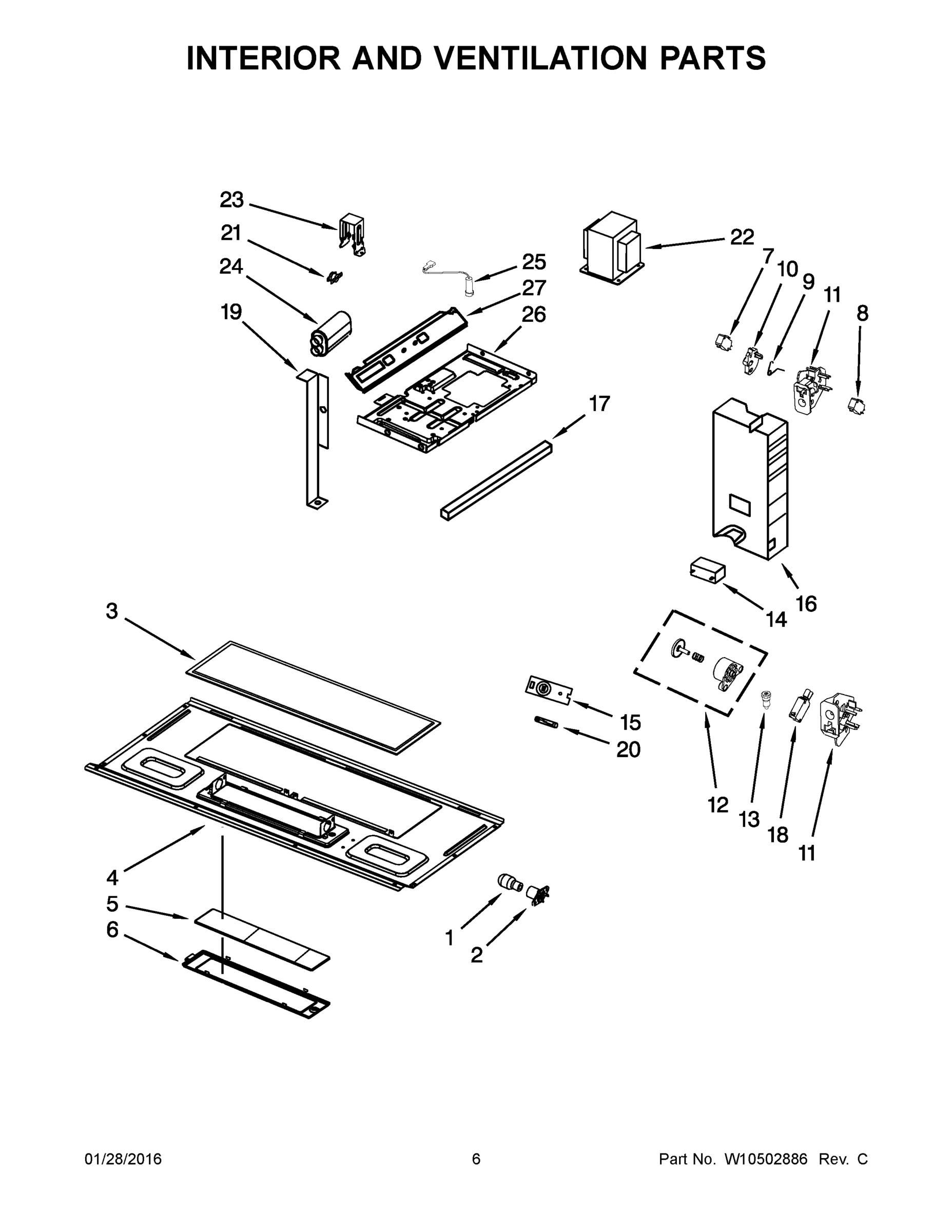 04 - INTERIOR AND VENTILATION PARTS