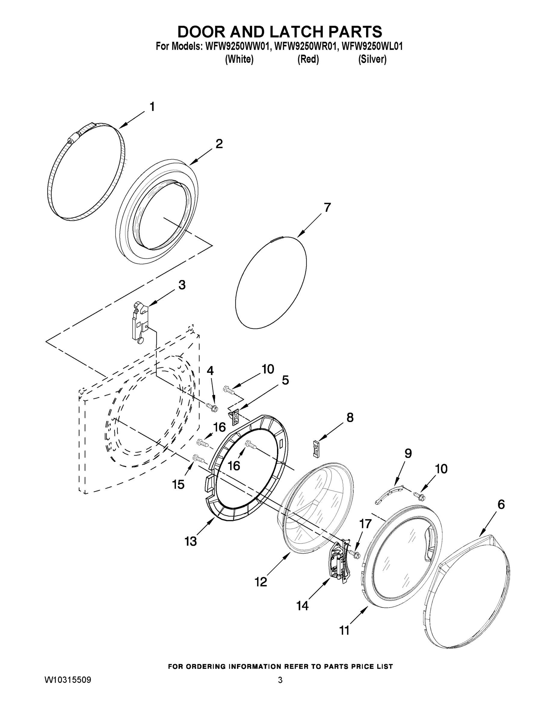 02 - DOOR AND LATCH PARTS