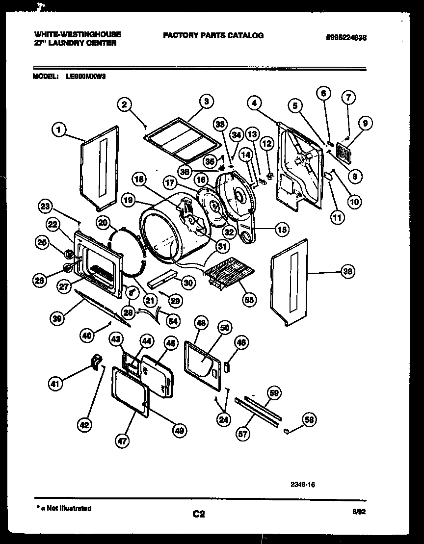 02 - CABINET AND COMPONENT PARTS