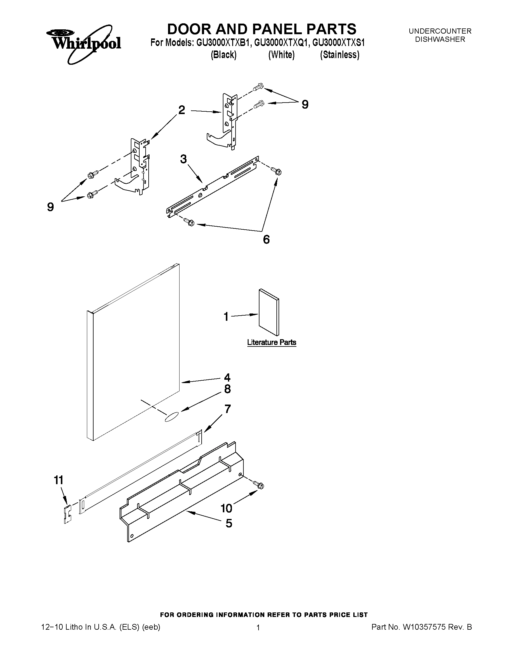 01 - DOOR AND PANEL PARTS