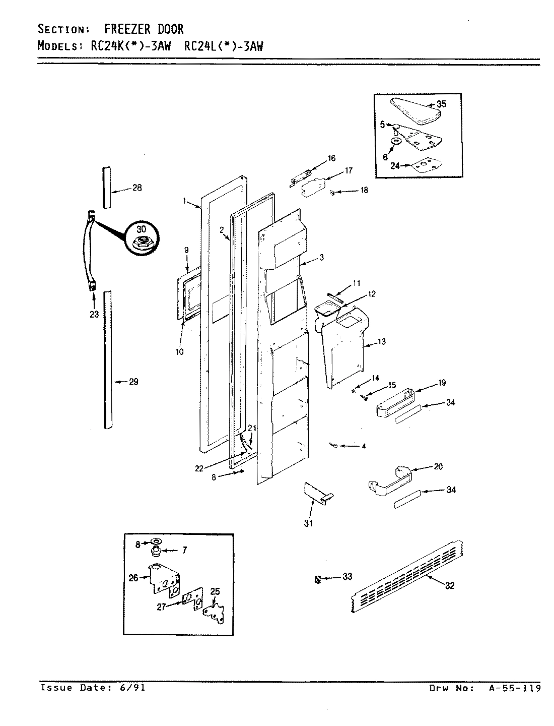 02 - FREEZER DOOR