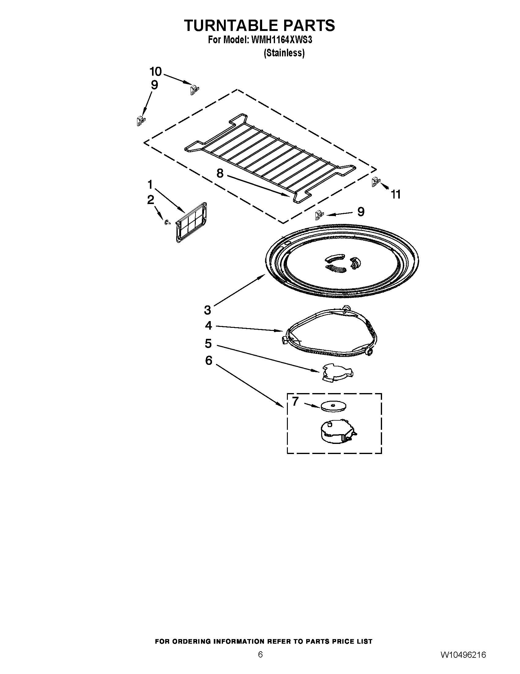 05 - TURNTABLE PARTS