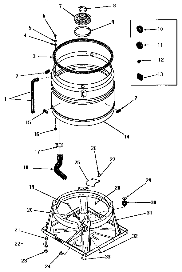05 - BOOT, CHASSIS AND DRAIN TUB