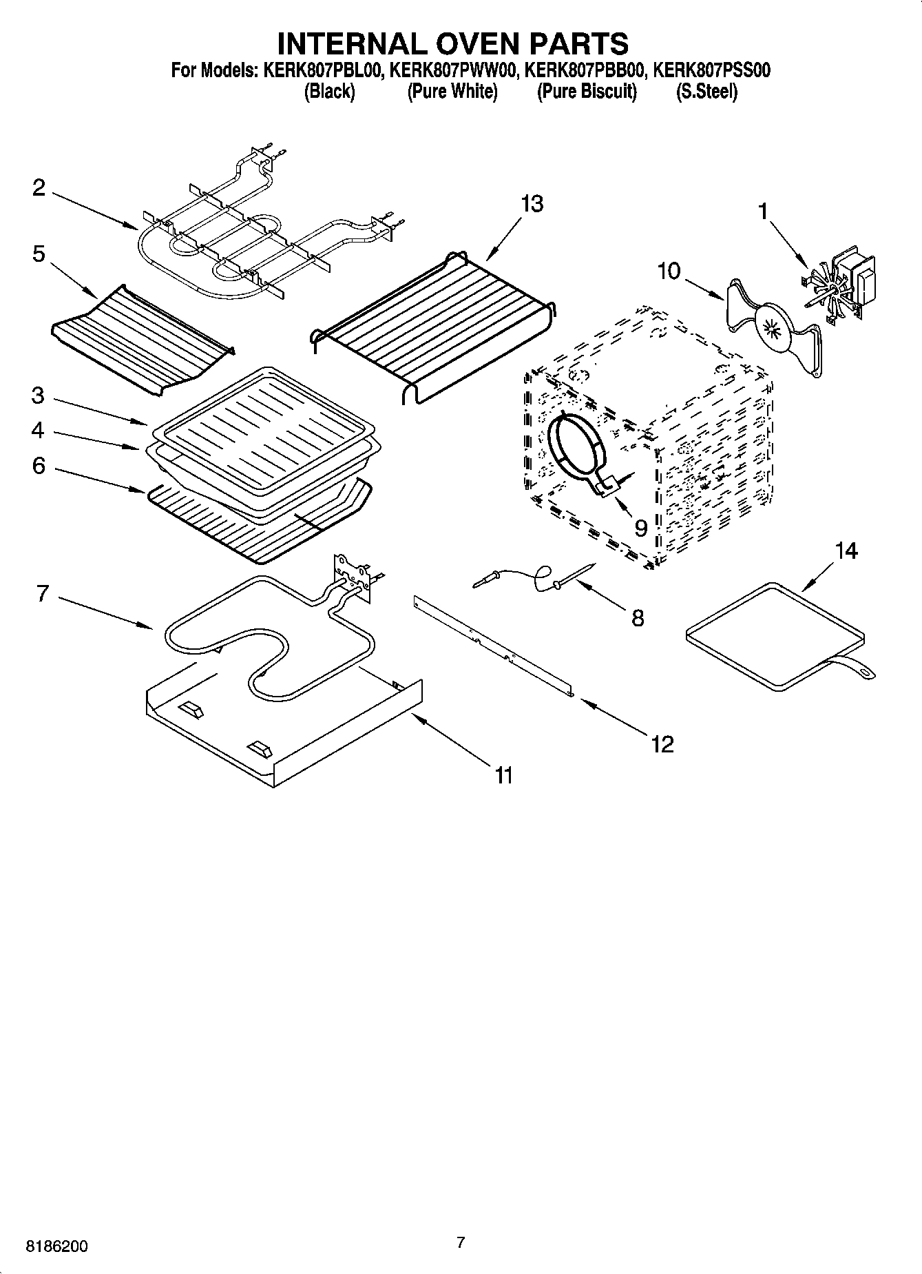 05 - INTERNAL OVEN PARTS