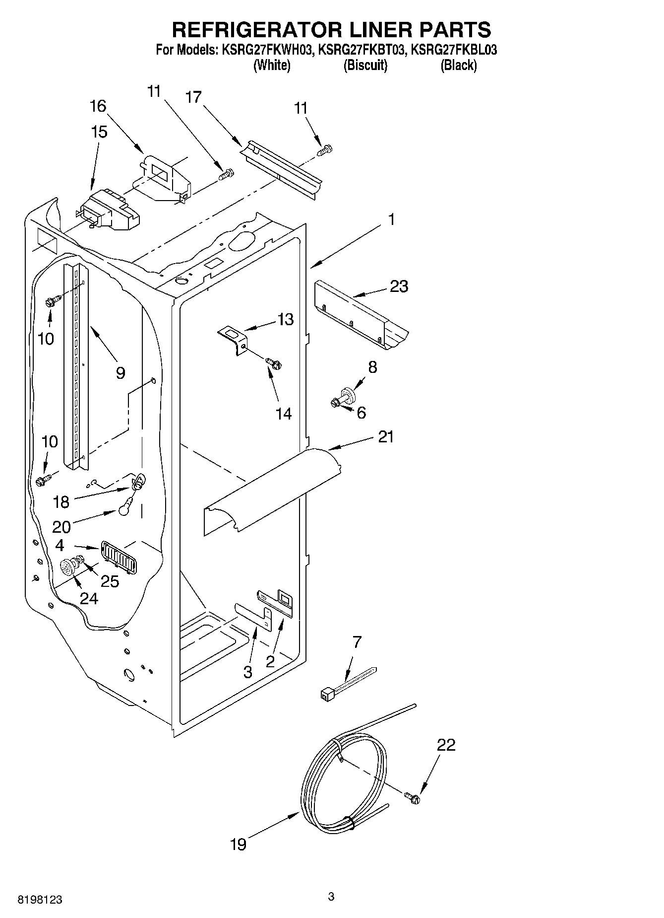 02 - REFRIGERATOR LINER