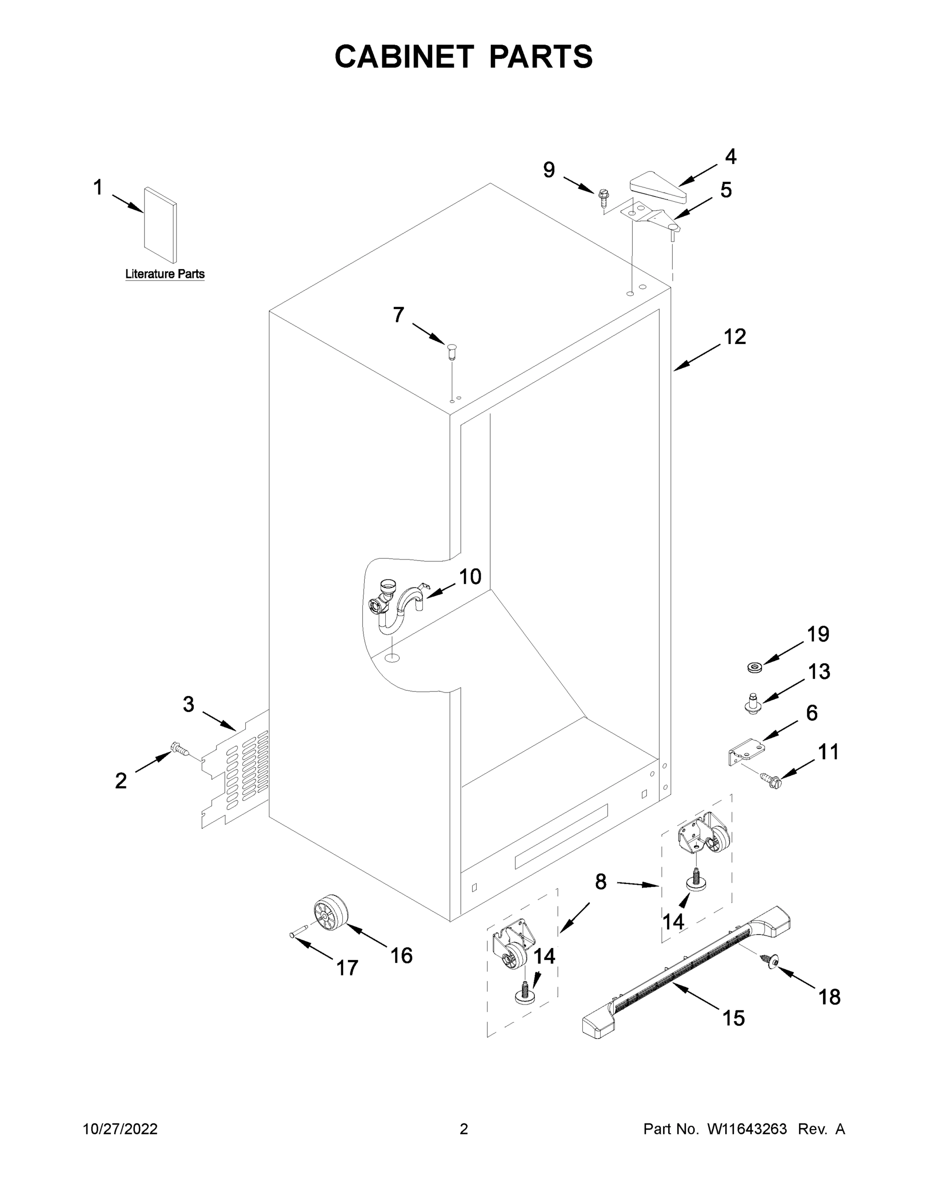 02 - CABINET PARTS