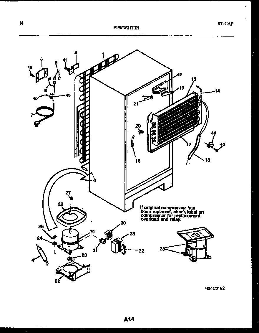08 - SYSTEM AND AUTOMATIC DEFROST PARTS