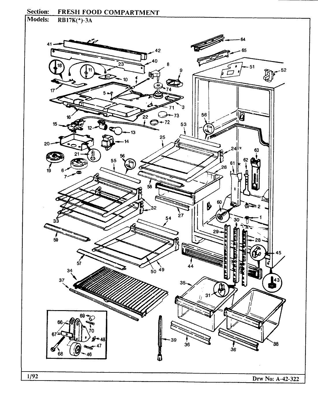 03 - FRESH FOOD COMPARTMENT
