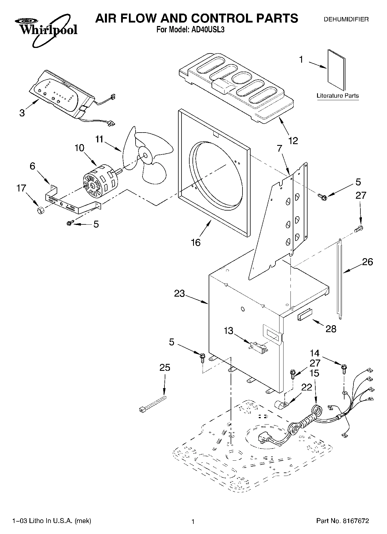 01 - AIR FLOW AND CONTROL PARTS