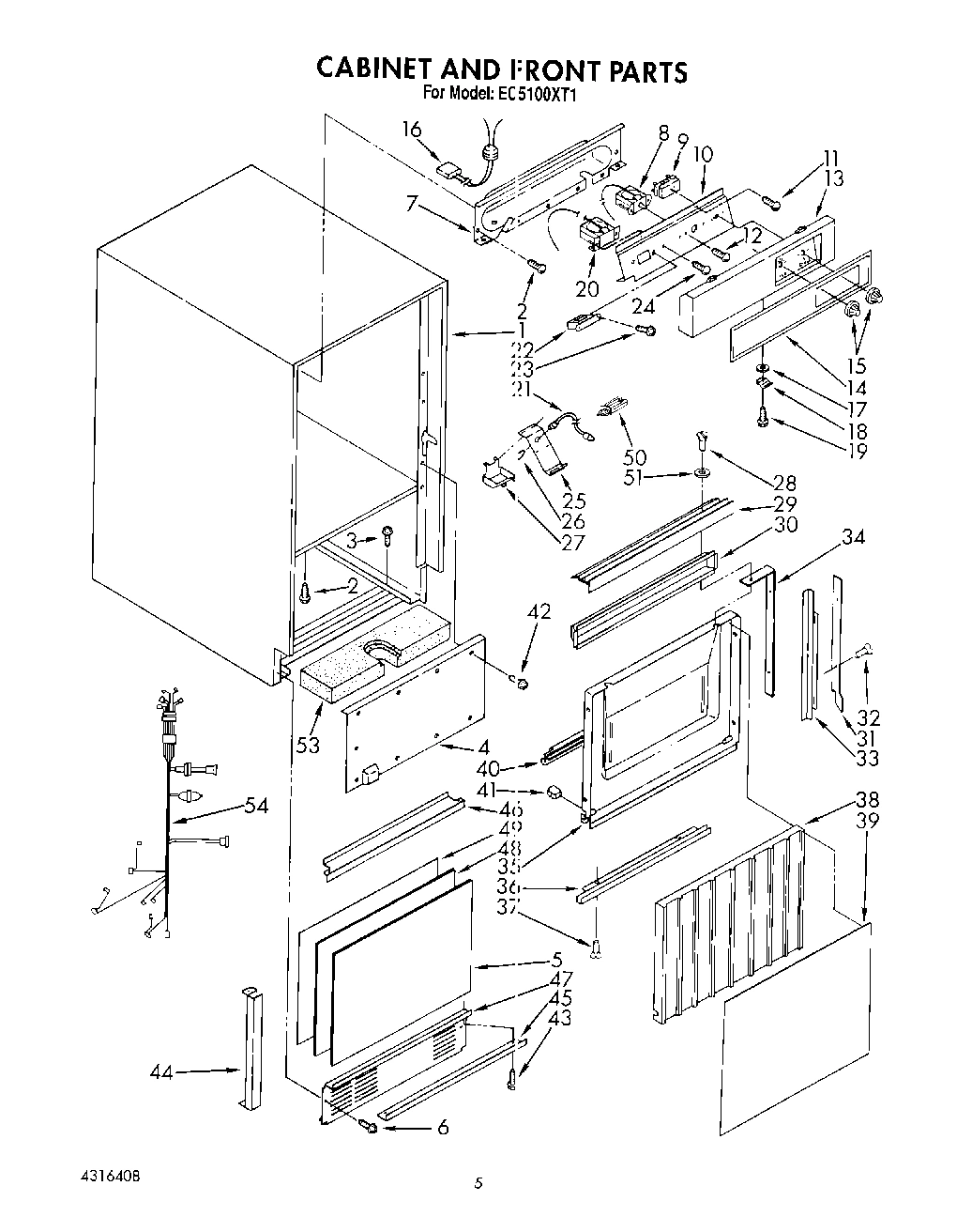 03 - CABINET AND FRONT