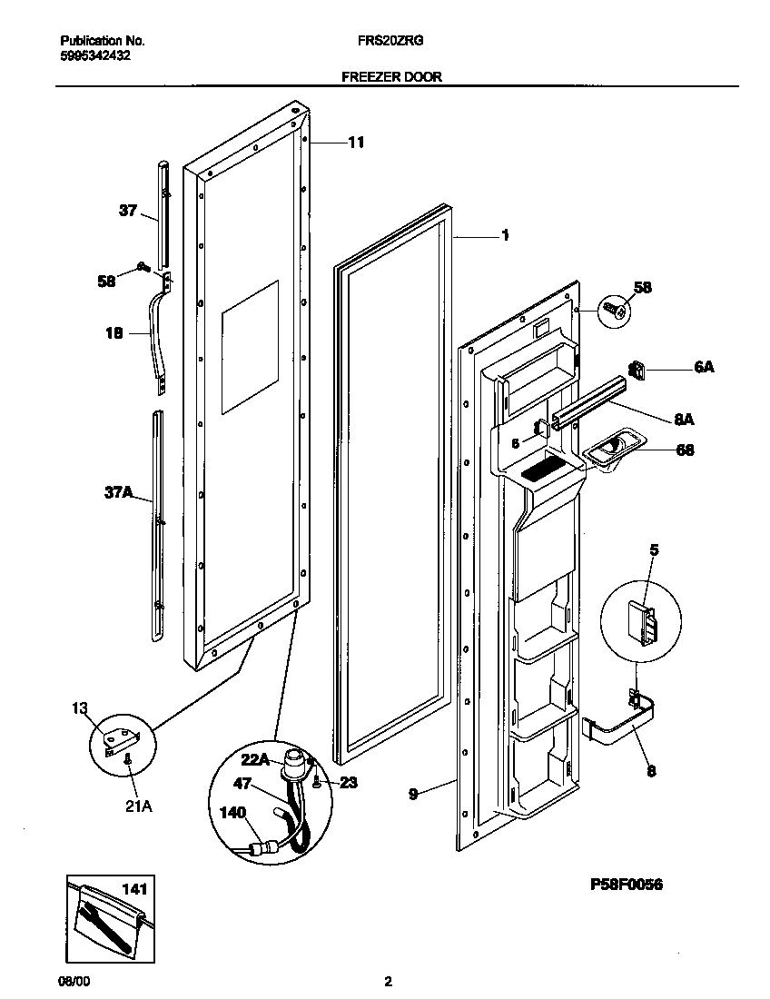 02 - FREEZER DOOR