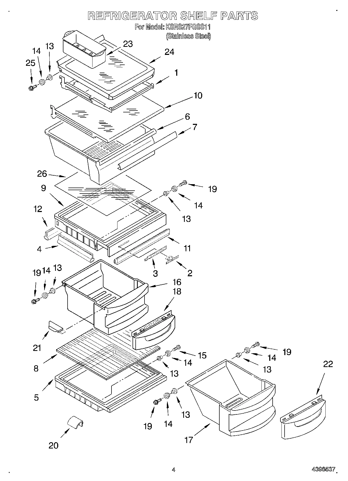 03 - REFRIGERATOR SHELF