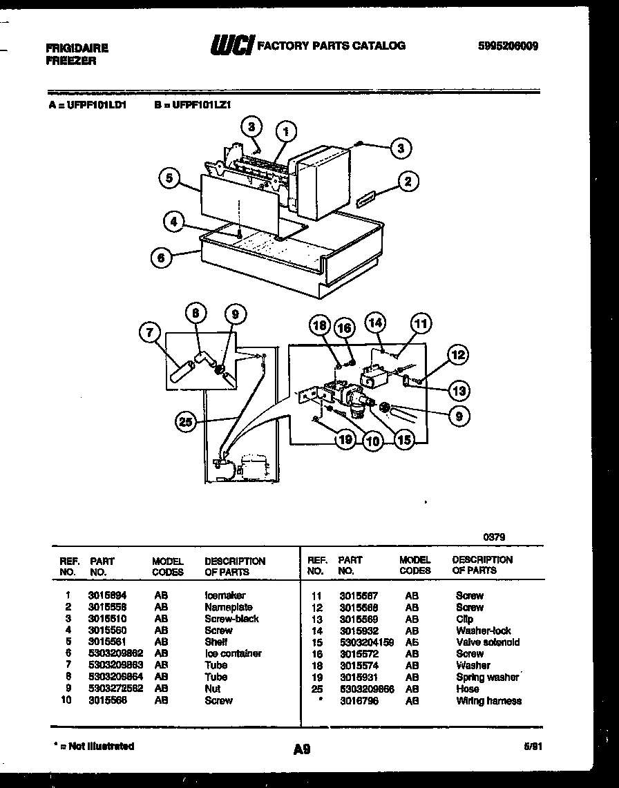 07 - ICE MAKER PARTS