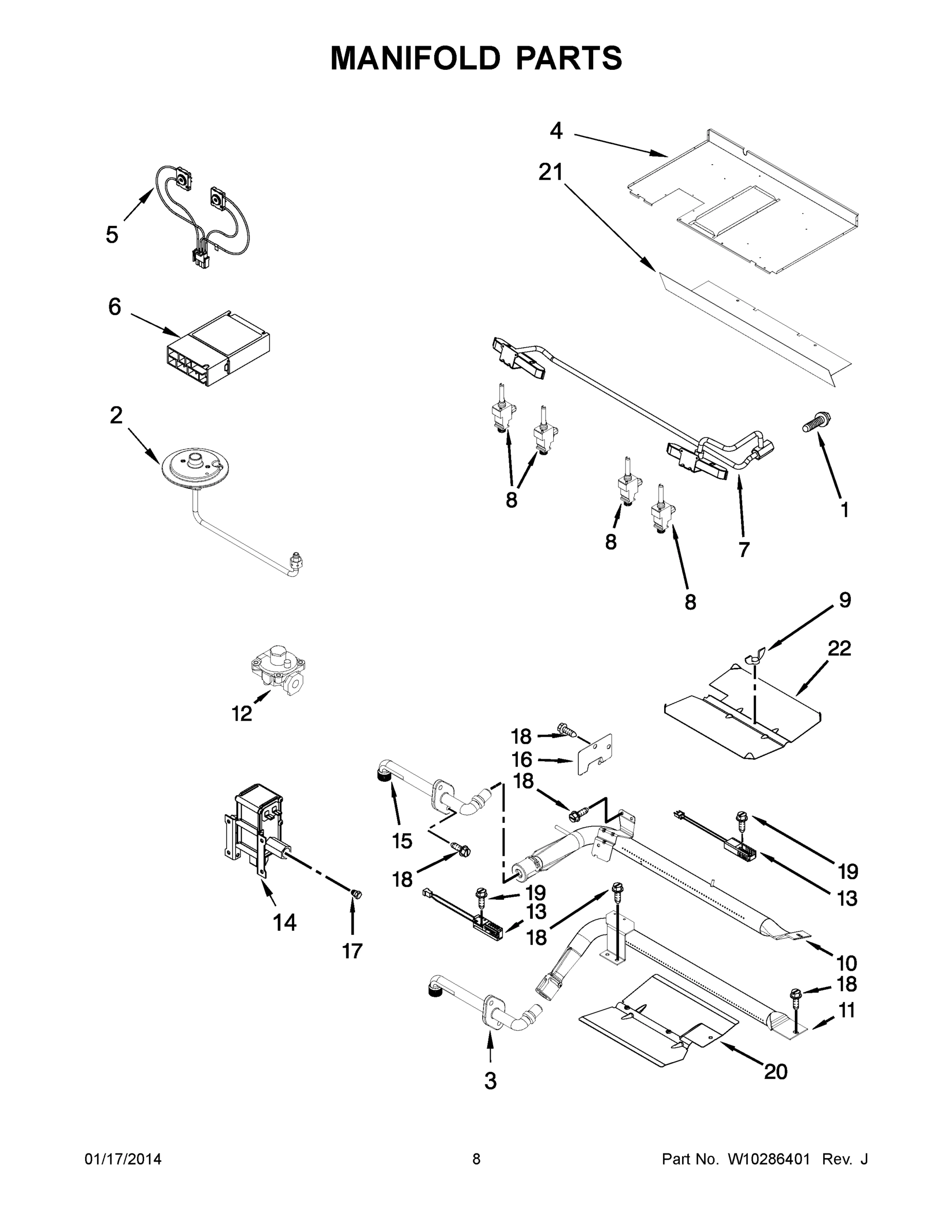 05 - MANIFOLD PARTS