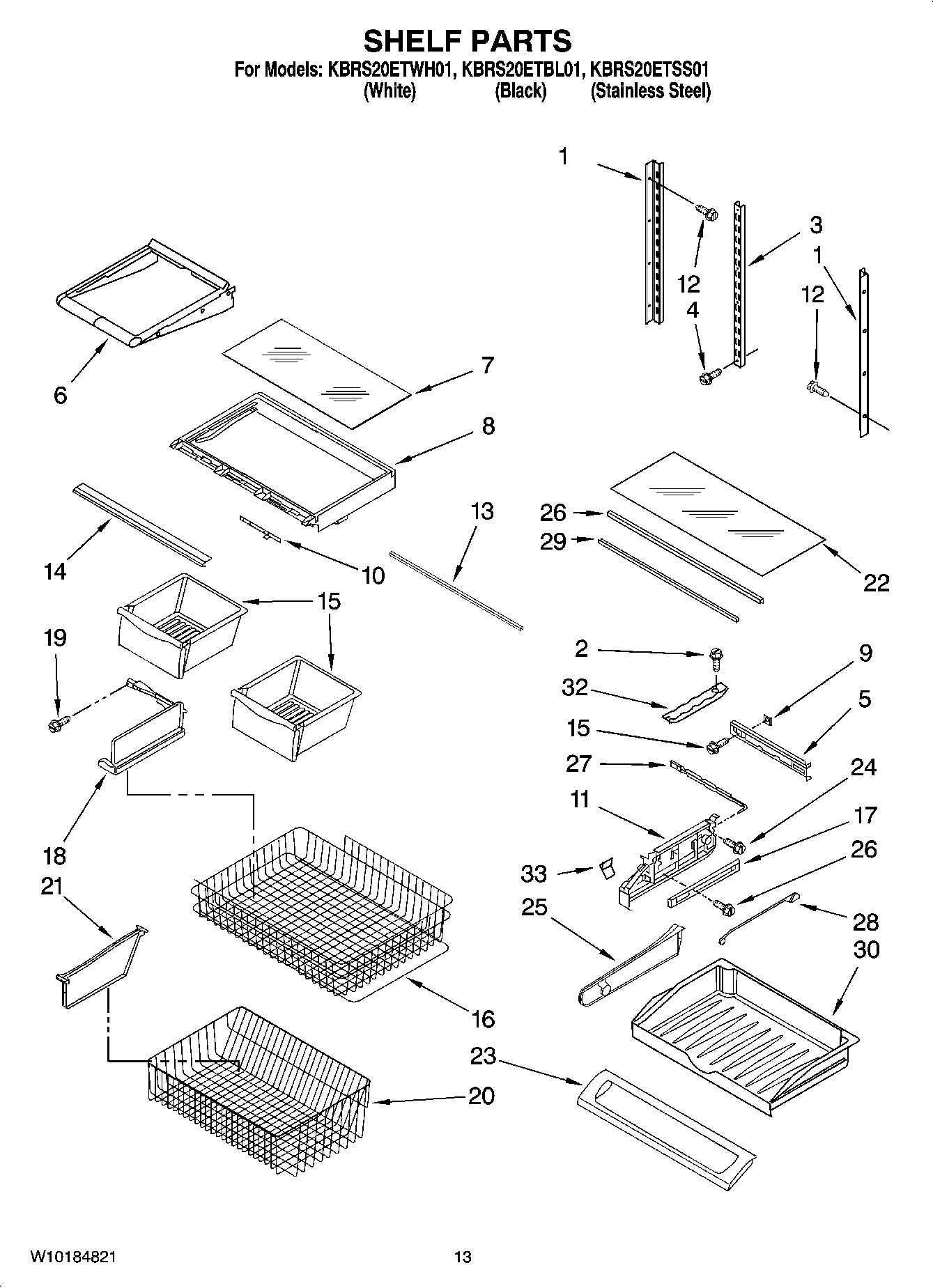07 - SHELF PARTS