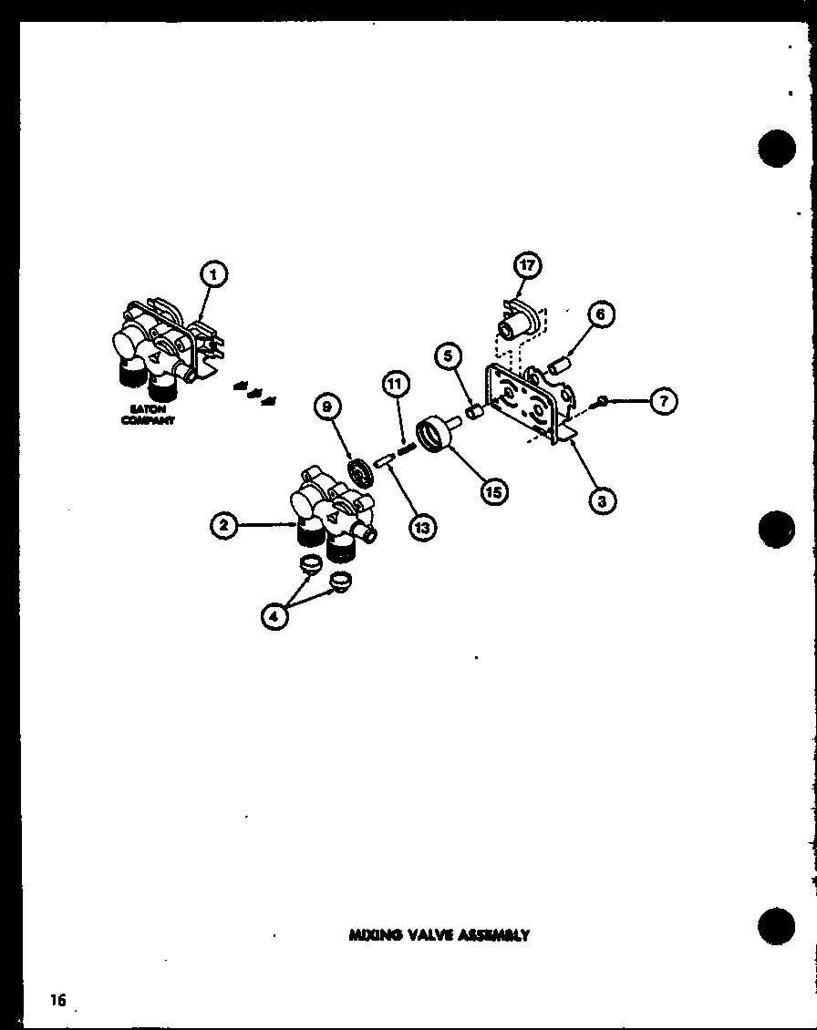 03 - MIXING VALVE ASSY