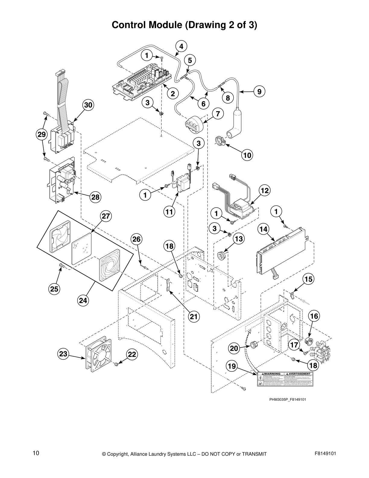 Control Module (Drawing 2 of 3)