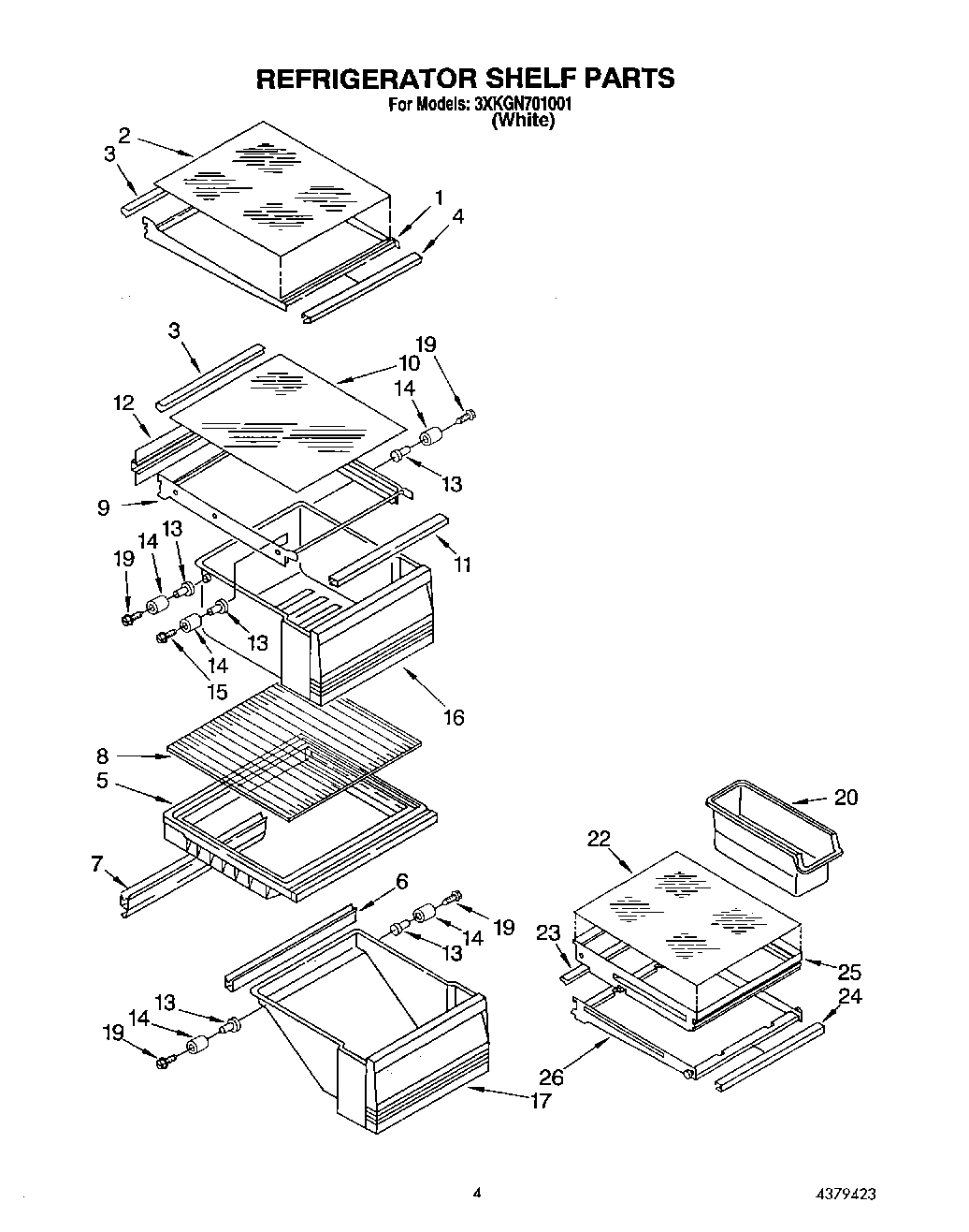 03 - REFRIGERATOR SHELF