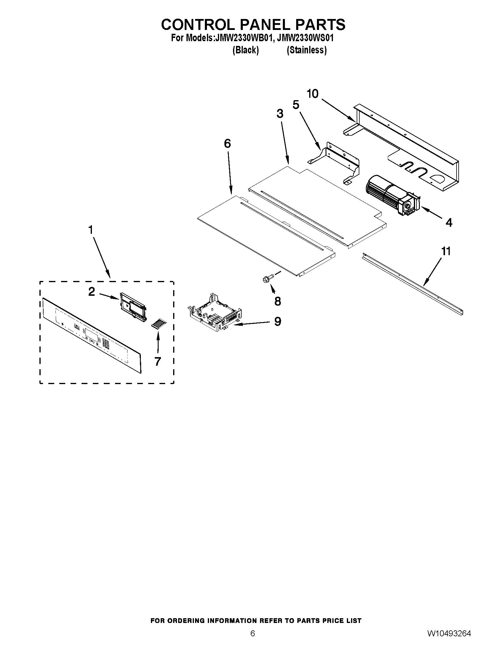 04 - CONTROL PANEL PARTS