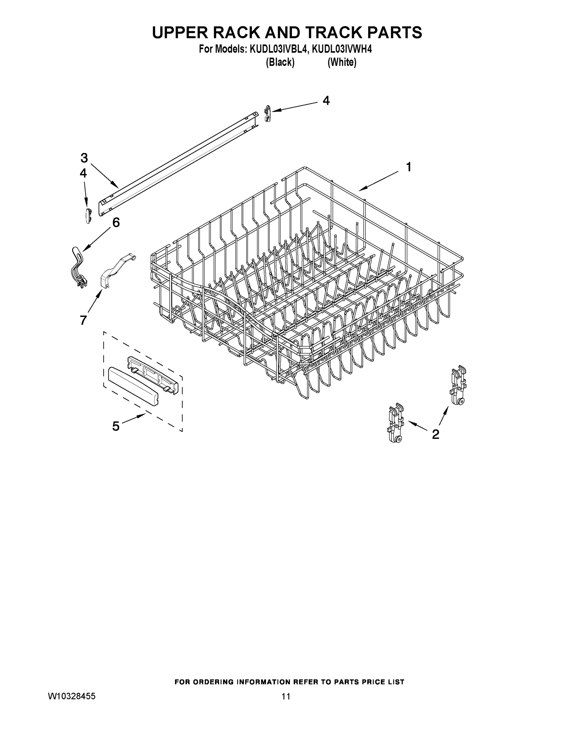 09 - UPPER RACK AND TRACK PARTS