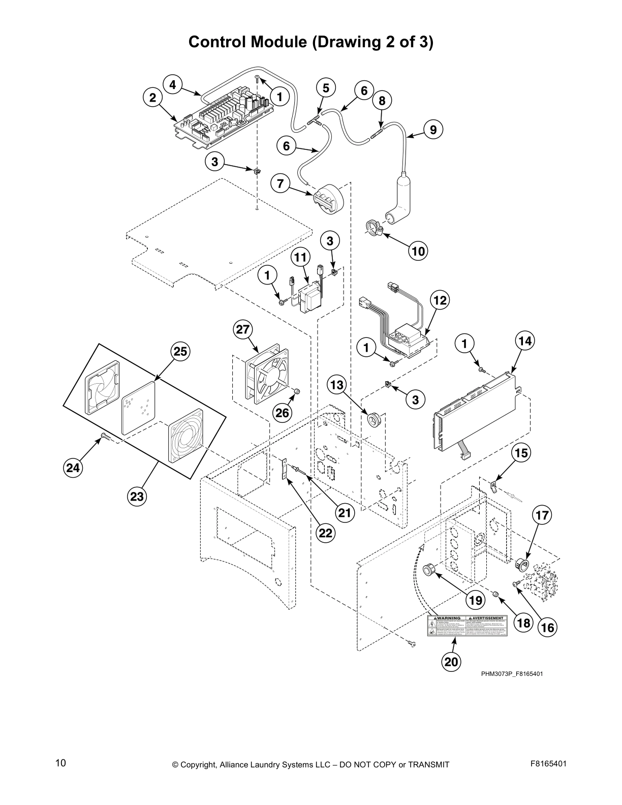 Control Module (Drawing 2 of 3)