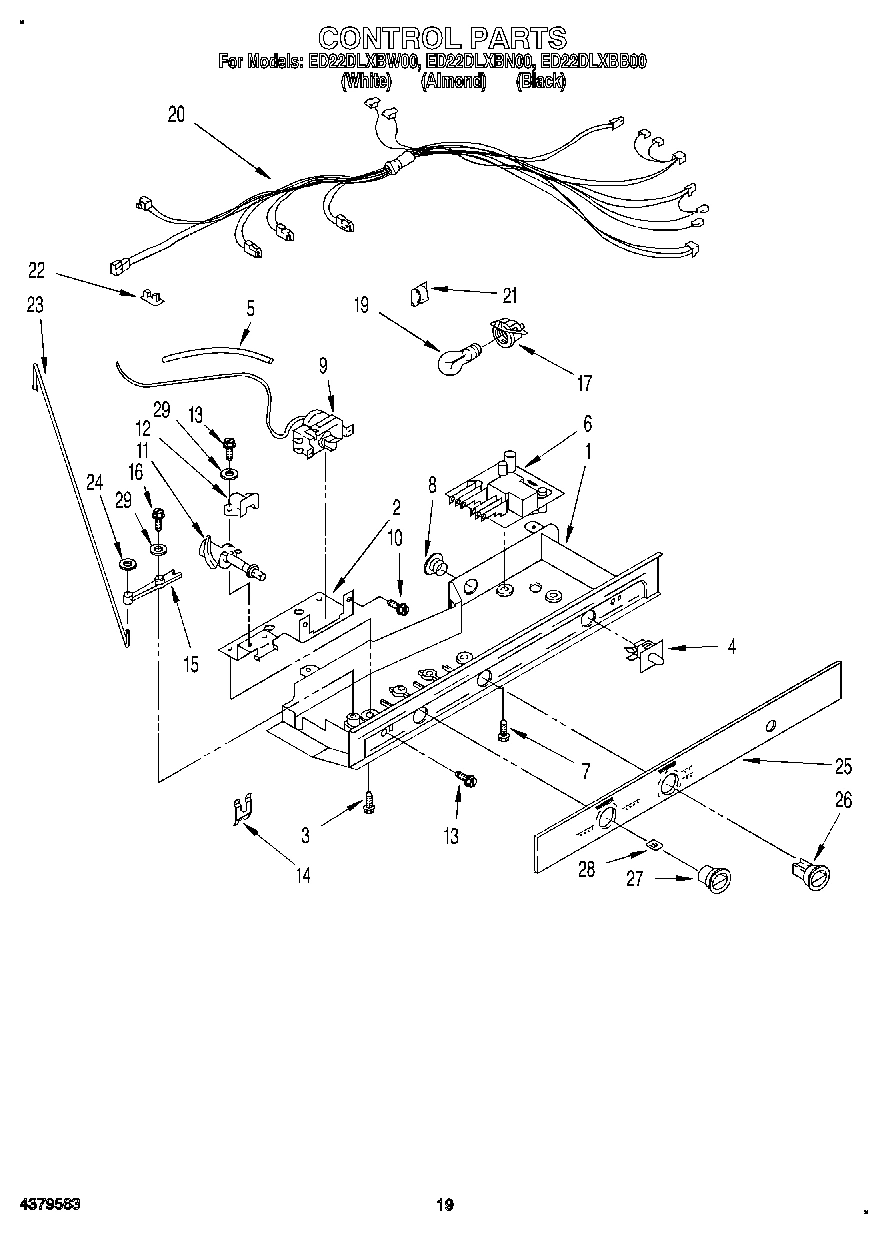 12 - CONTROL, LIT/OPTIONAL