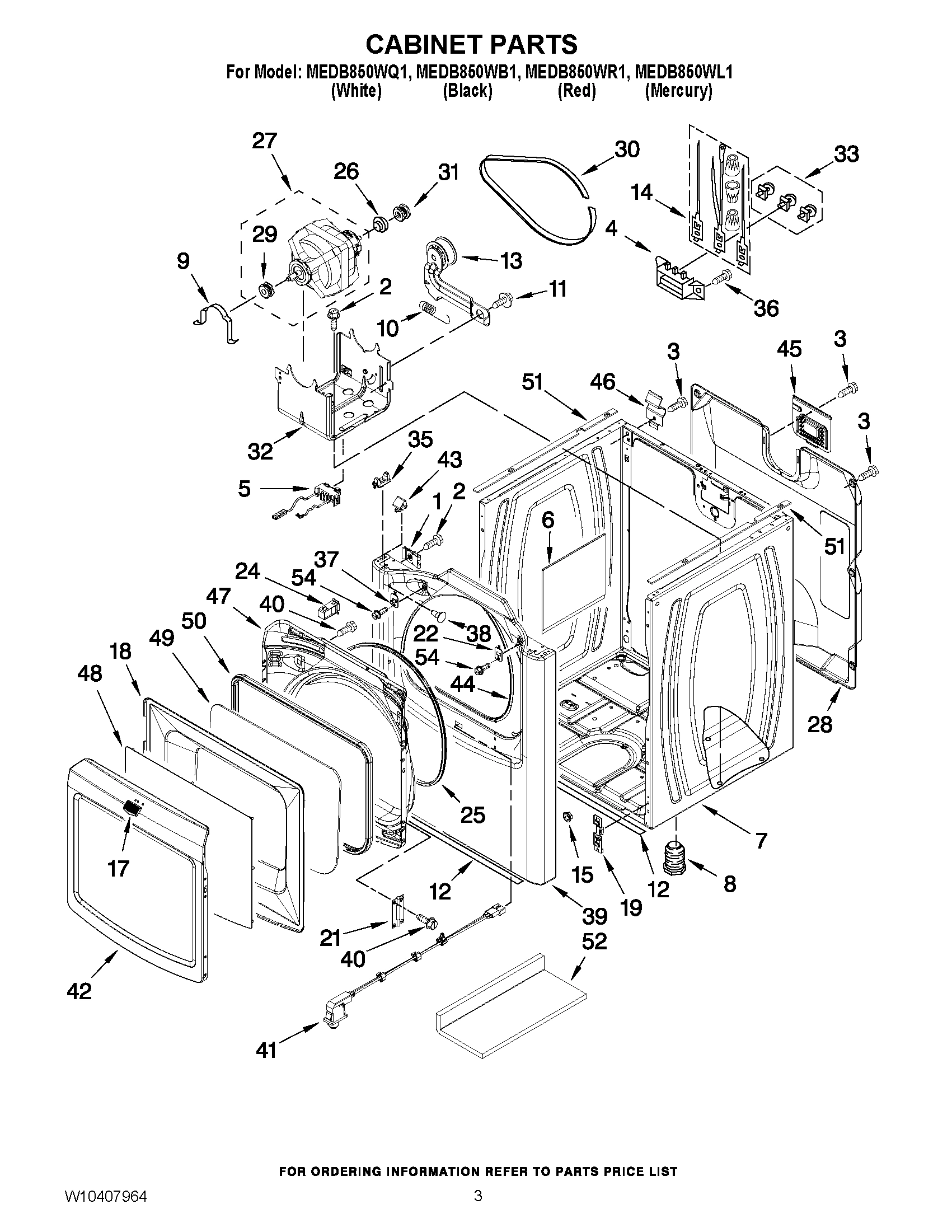 02 - CABINET PARTS