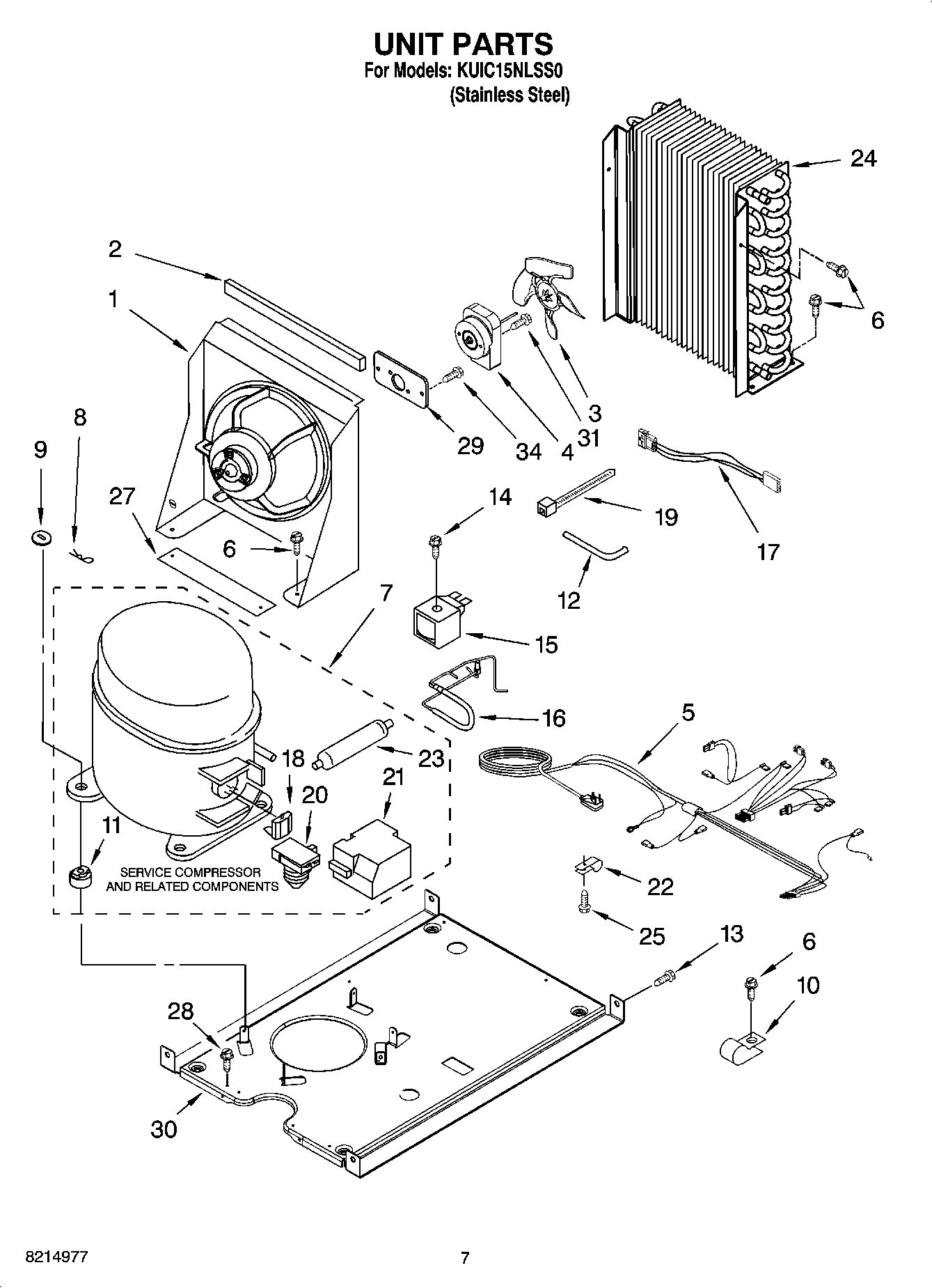 05 - UNIT PARTS, OPTIONAL PARTS