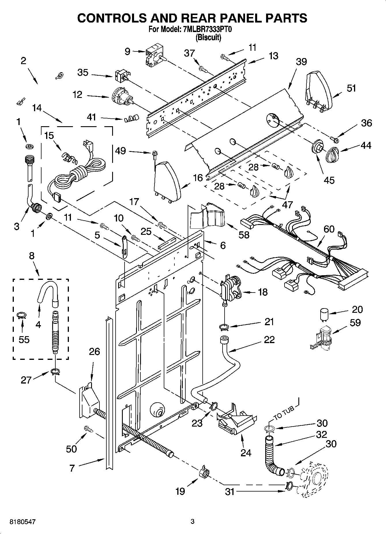 02 - CONTROLS AND REAR PANEL PARTS