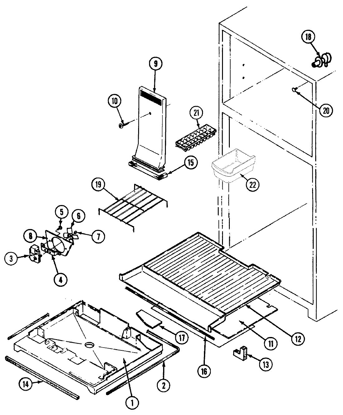 01 - FREEZER COMPARTMENT
