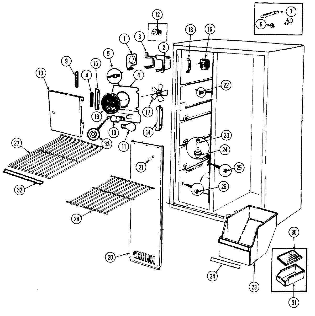 01 - FREEZER COMPARTMENT