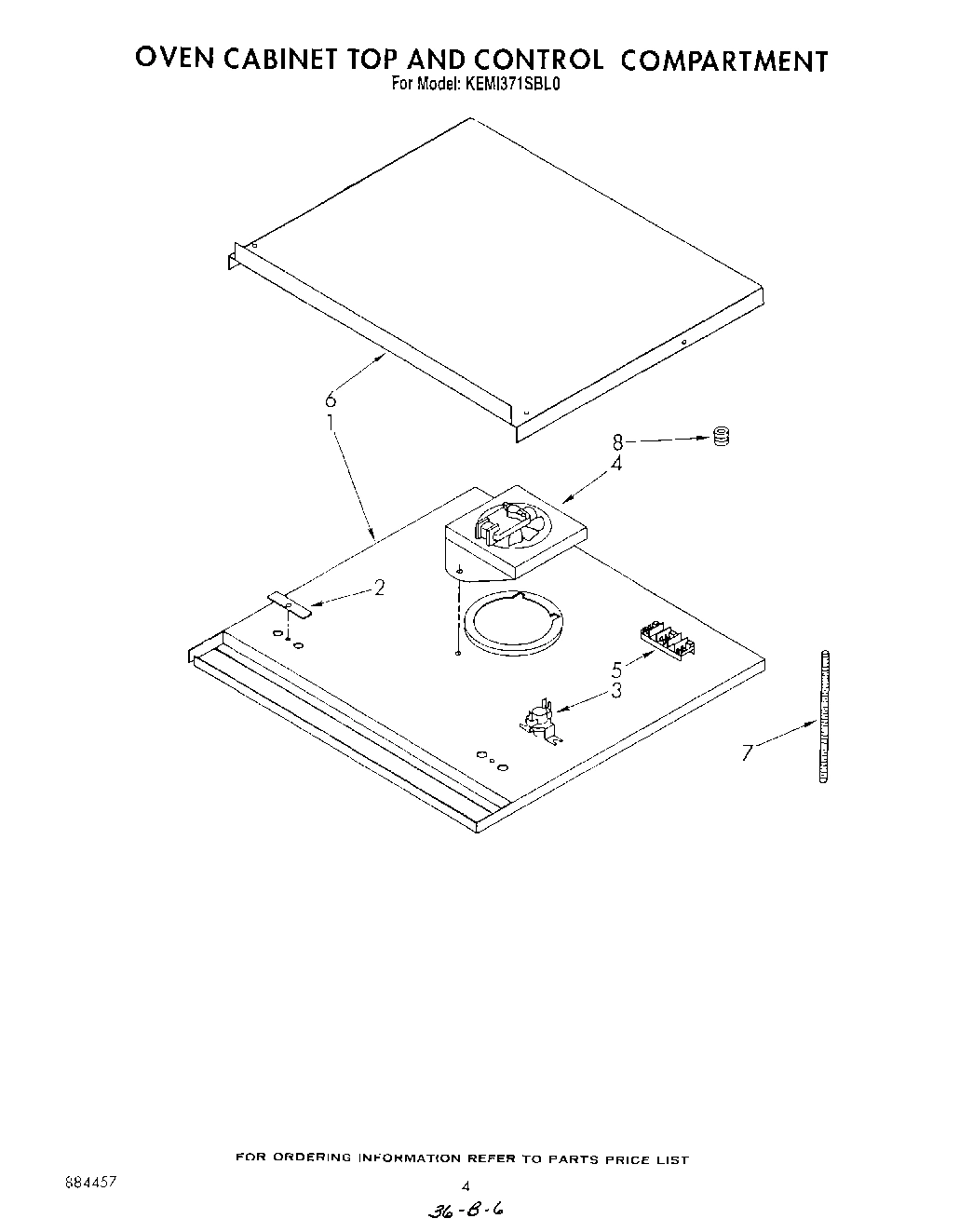04 - OVEN CABINET TOP AND CONTROL COMPAR
