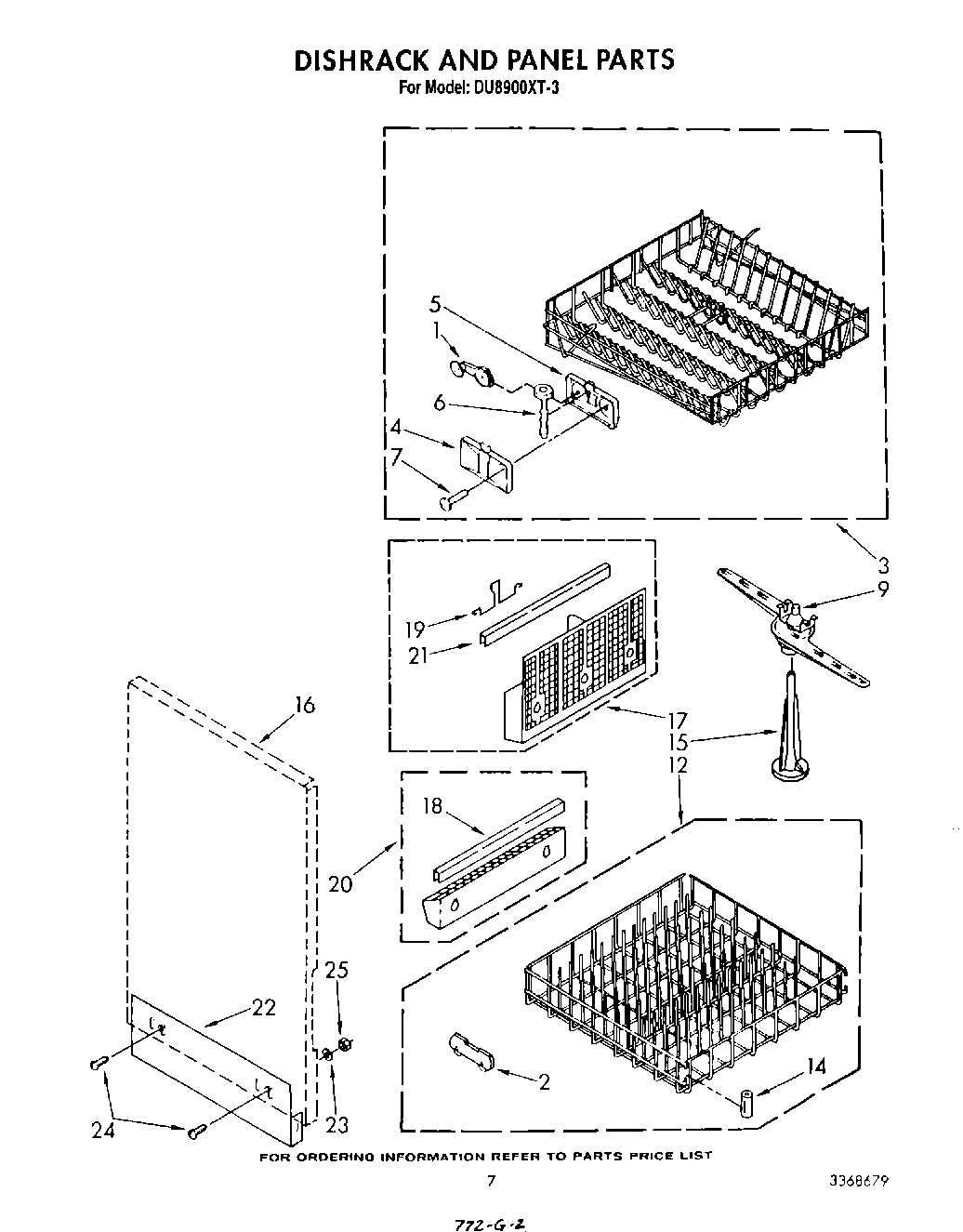 05 - DISHRACK AND PANEL