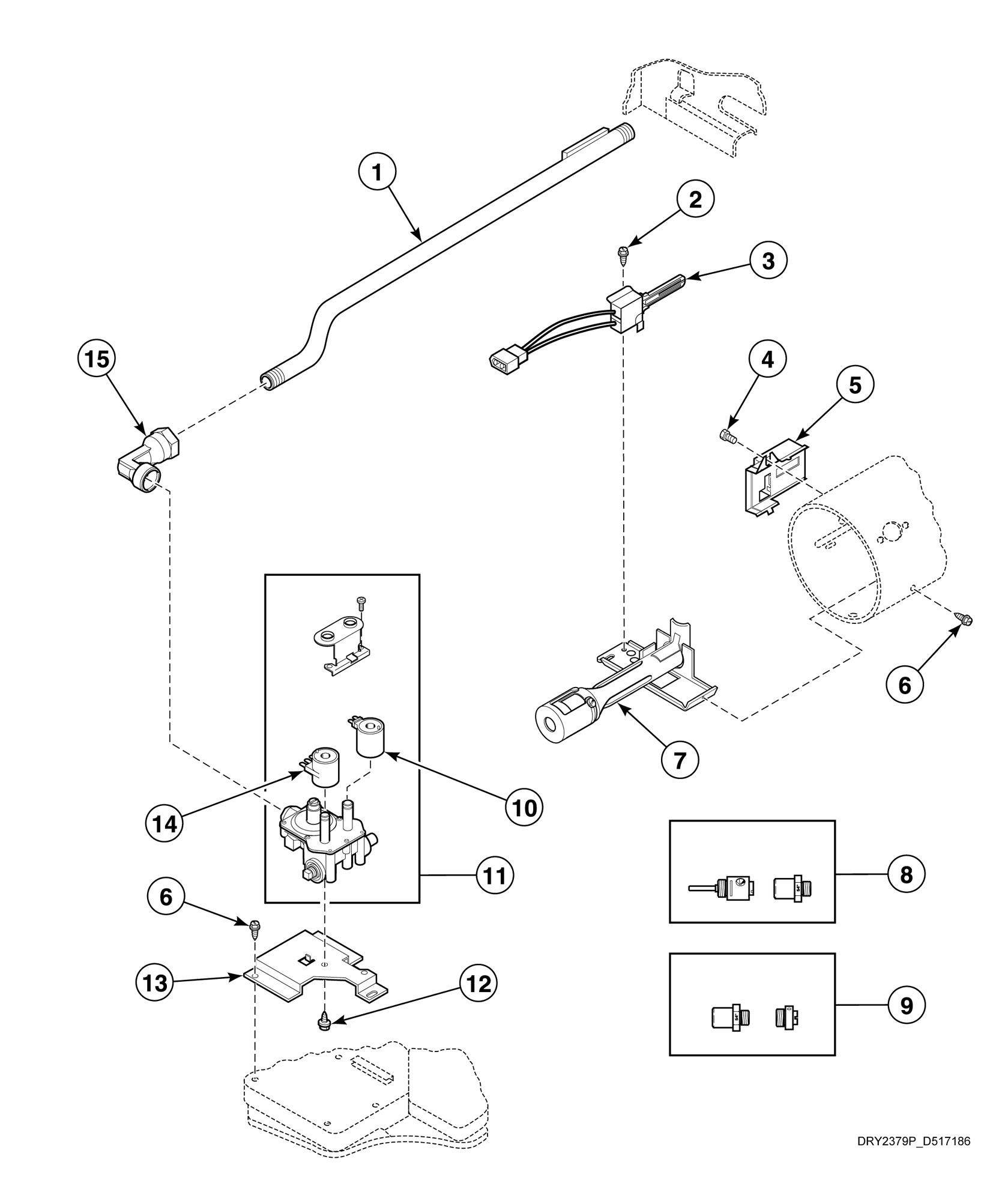 Gas Valve, Igniter and Gas Conversion Kits (Gas Models)