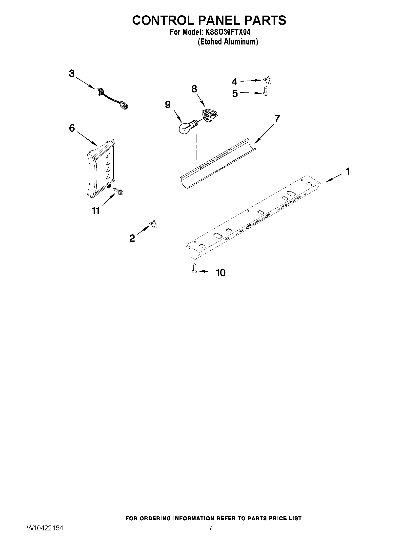 05 - CONTROL PANEL PARTS