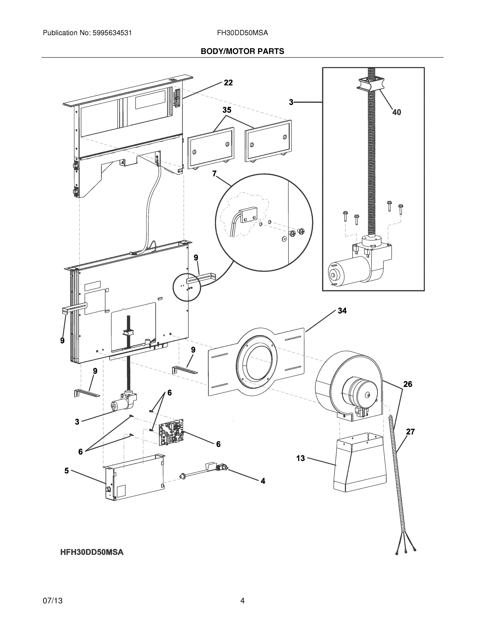 05 - BODY/MOTOR PARTS