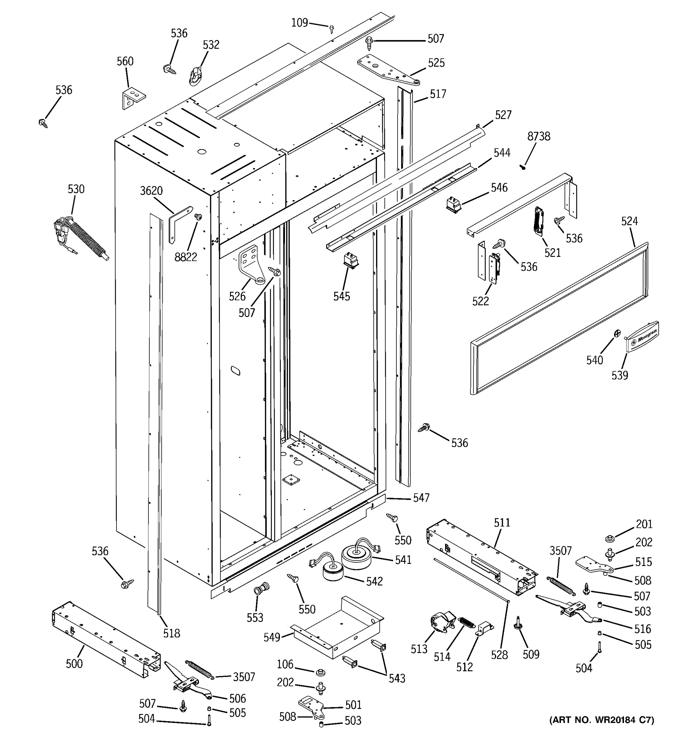 CASE PARTS