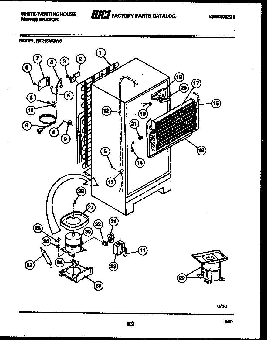 05 - SYSTEM AND AUTOMATIC DEFROST PARTS
