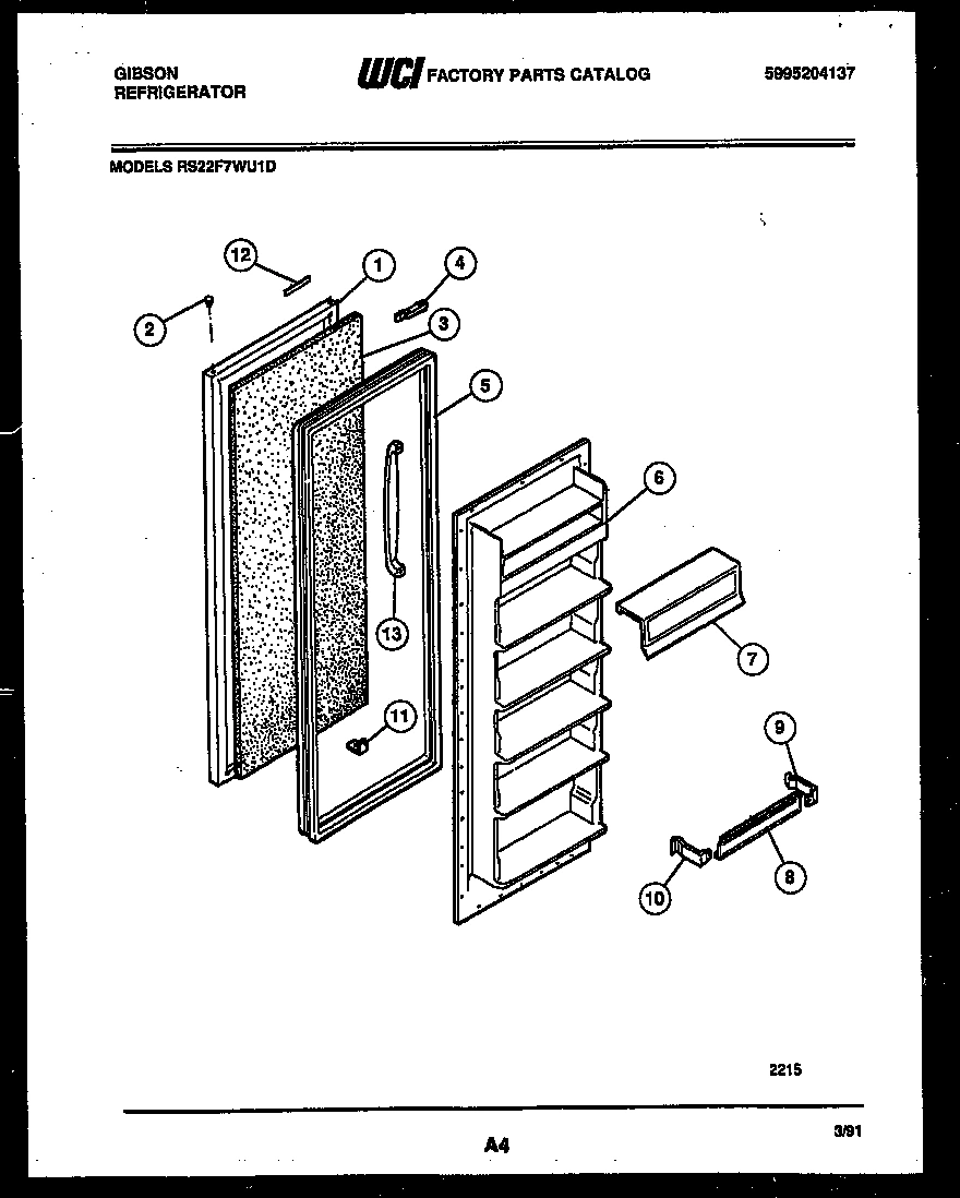 05 - REFRIGERATOR DOOR PARTS