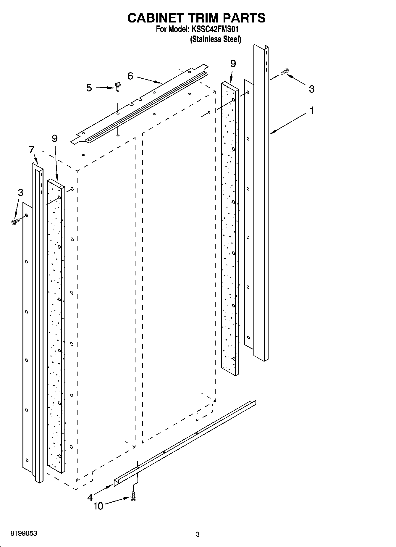 02 - CABINET TRIM PARTS