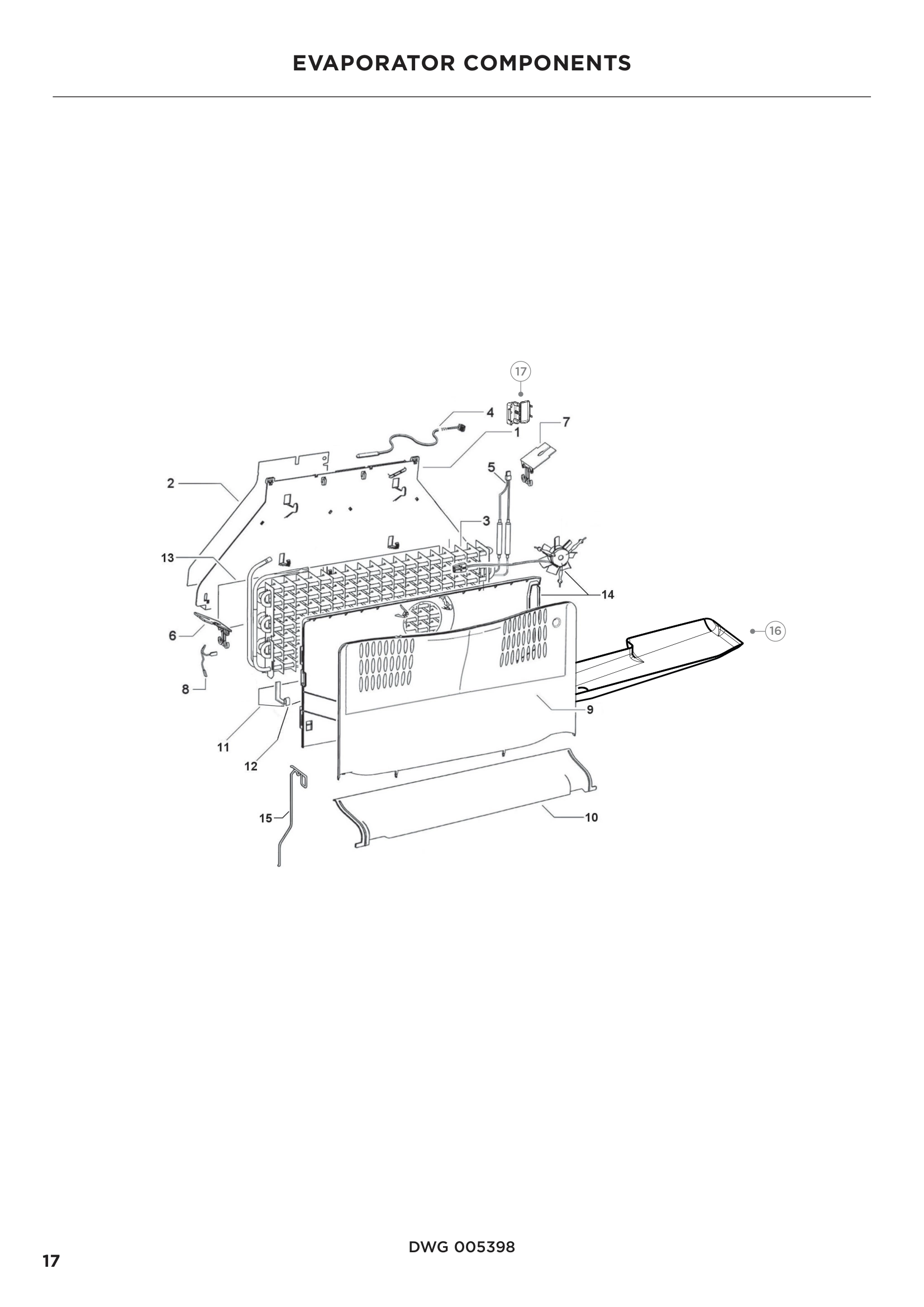 EVAPORATOR COMPONENTS