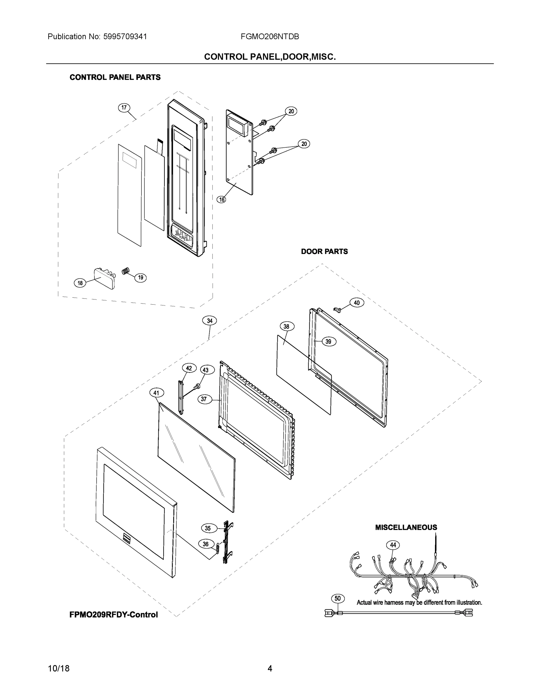 03 - CONTROL PANEL,DOOR,MISC.