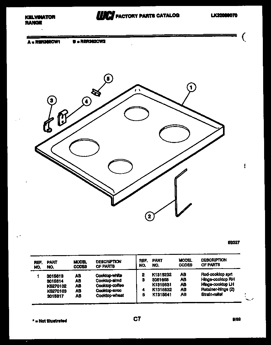 03 - COOKTOP PARTS